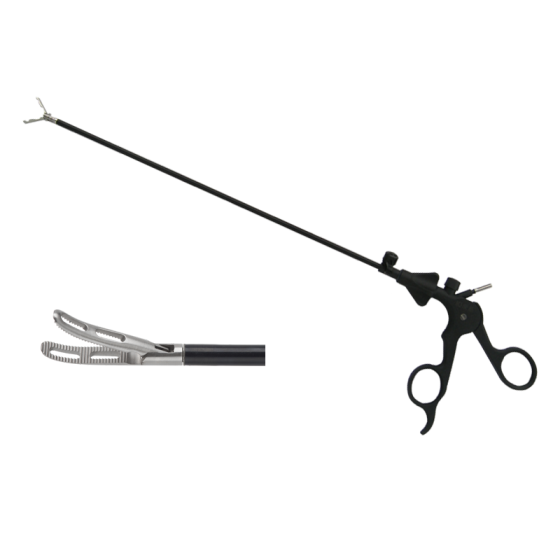 Laparoscopic surgical instrument gripper (two-hole gastric gripper) 5MMX330MM