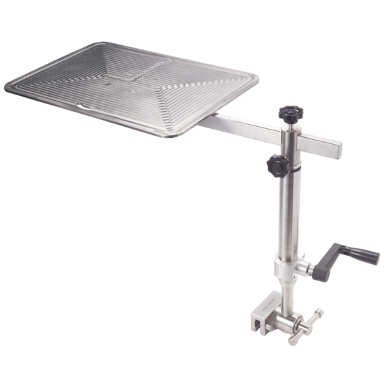 喉外科器械。护胸板（可调节）