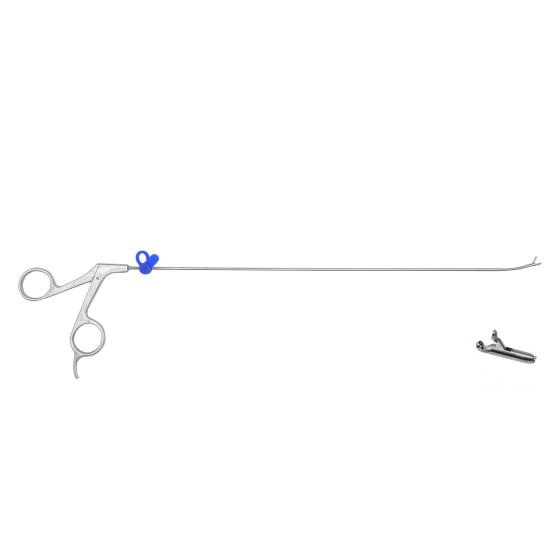 脊髓内窥镜-髓核钳蛇形弹簧钳圆杯- 3.0mm × 260mm -45°